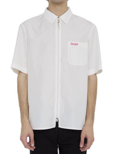 Dior Zip-up Short-sleeved Shirt - Dior - Modalova