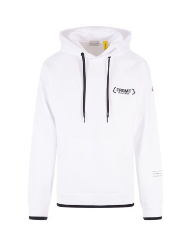 Moncler Genius White Fleece Hoodie - Moncler Genius - Modalova