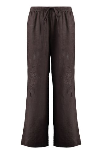 Parosh Linen Trousers - Parosh - Modalova