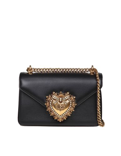 Sacred Heart Leather Shoulder Bag Color - Dolce & Gabbana - Modalova