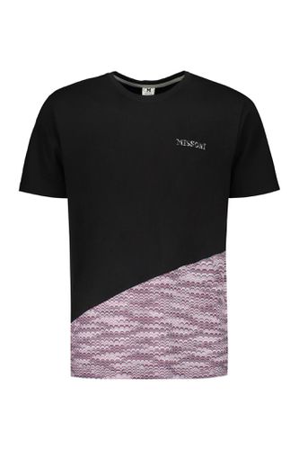 Missoni Logo Cotton T-shirt - Missoni - Modalova