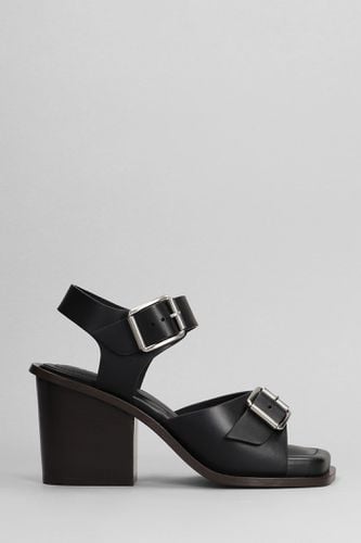 Lemaire Sandals In Black Leather - Lemaire - Modalova