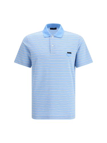 Prada Striped Polo Sweater - Prada - Modalova