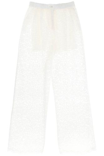 Pajama Pants In Cordonnet Lace - Dolce & Gabbana - Modalova