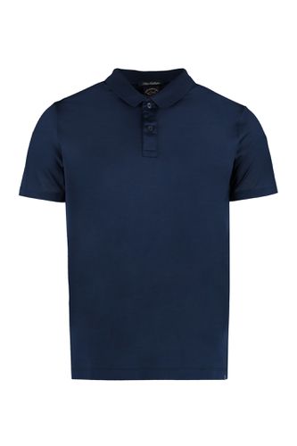 Short Sleeve Cotton Polo Shirt - Paul & Shark - Modalova