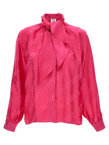 VETEMENTS monogram Blouse - VETEMENTS - Modalova