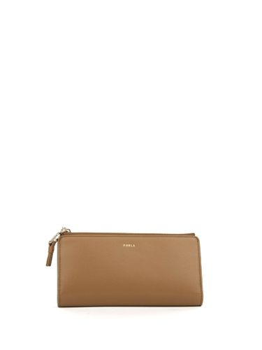 Furla Brandy Leather Wallet - Furla - Modalova