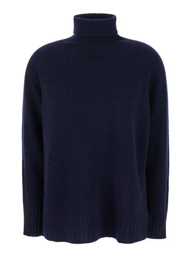 High Neck Swearer In Ribbed Knit Woman - TwinSet - Modalova