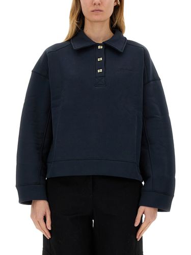 Ganni Cotton Polo - Ganni - Modalova