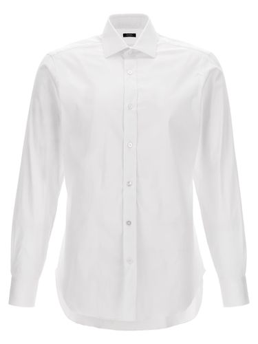 Barba Napoli Poplin Shirt - Barba Napoli - Modalova