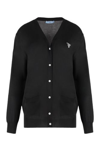 Prada Cardigan In Silk - Prada - Modalova