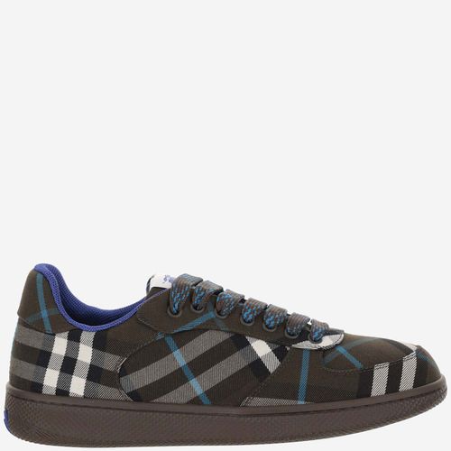 Terrace Sneakers With Check Pattern - Burberry - Modalova