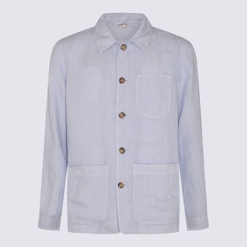 Altea Light Violet Linen Shirt - Altea - Modalova