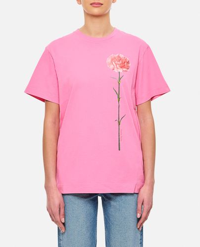 Carnation Print T-shirt - Simone Rocha - Modalova