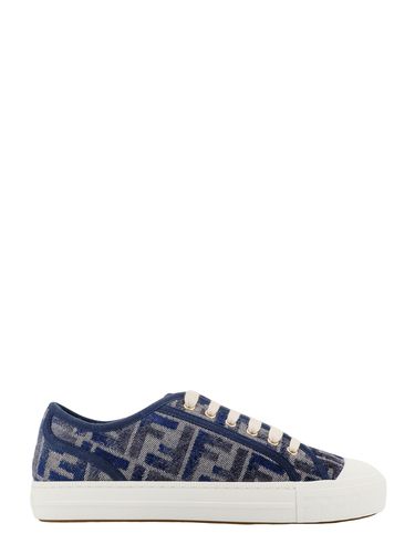 Fendi Domino Ff Canvas Sneakers - Fendi - Modalova