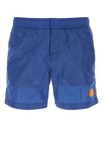 Moncler Blue Nylon Swimming Shorts - Moncler - Modalova