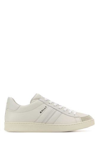 Bally White Leather Sneakers - Bally - Modalova