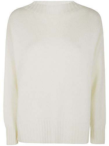 Long Sleeves Crew Neck Oversized Sweater - Drumohr - Modalova