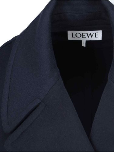 Loewe Double-breasted Mini Coat - Loewe - Modalova