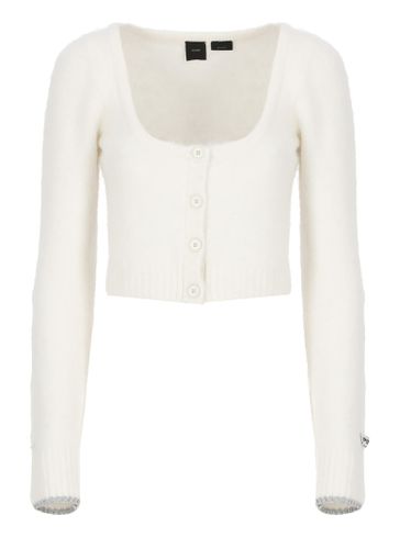 Colorpoint Sweater With Wide Round Neckline - Pinko - Modalova