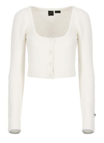 Colorpoint Sweater With Wide Round Neckline - Pinko - Modalova