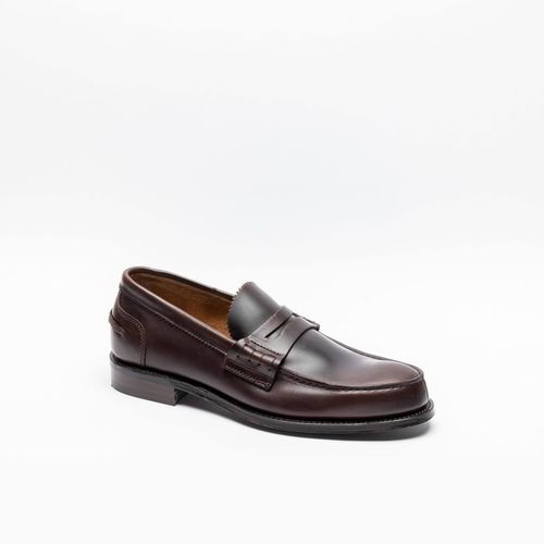 Brown Oxford Pull Up Calf Penny Loafer - Cheaney - Modalova