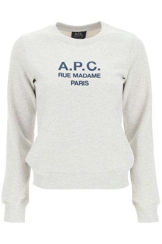 A. P.C. Tina Logo Sweatshirt - A.P.C. - Modalova