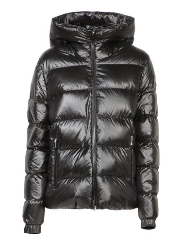 Moncler Biron Black Down Jacket - Moncler - Modalova