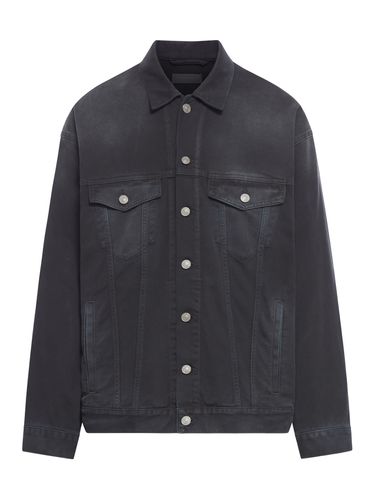 Oversized Jacket Soft Left Hand Denim - Balenciaga - Modalova