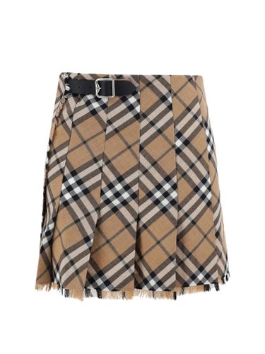 Burberry Mini Skirt - Burberry - Modalova