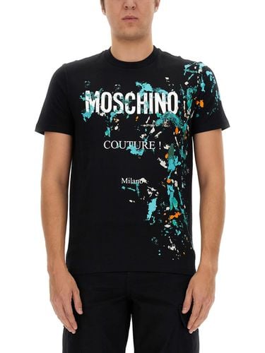 Moschino T-shirt With Print - Moschino - Modalova