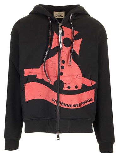 Sunken Orb Hooded Sweatshirt - Vivienne Westwood - Modalova