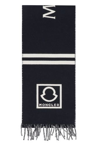 Moncler Virgin Wool Scarf - Moncler - Modalova