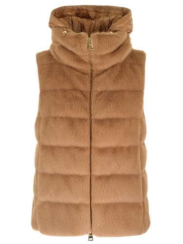 Herno Faux Fur Vest - Herno - Modalova