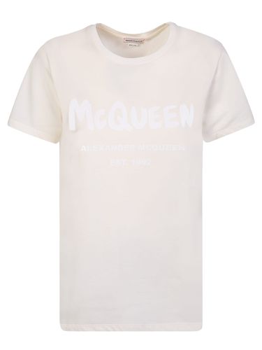 Alexander McQueen Graffiti T-shirt - Alexander McQueen - Modalova