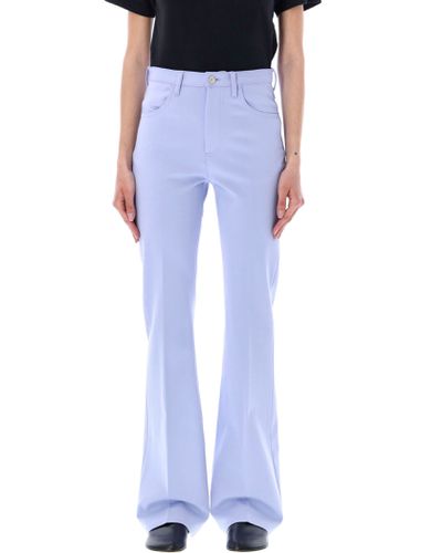 Marni Lilac Jersey Flared Pant - Marni - Modalova