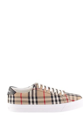 Vintage Check Lace-up Sneakers - Burberry - Modalova