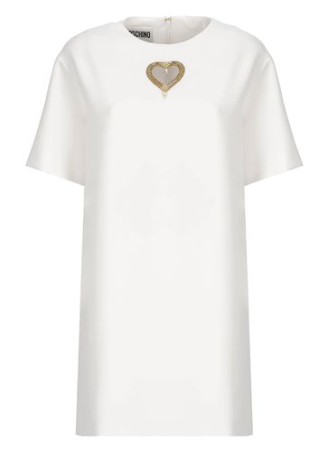 Moschino Stretch Heart Dress - Moschino - Modalova