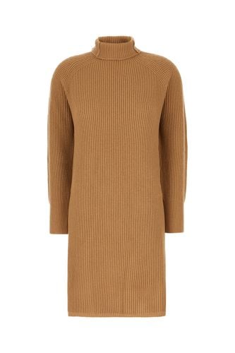 Biscuit Wool Blend Sweater Dress - Max Mara Studio - Modalova