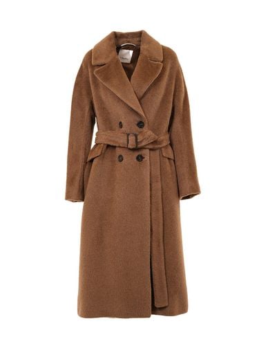 Double-breasted Belted Coat - 'S Max Mara - Modalova