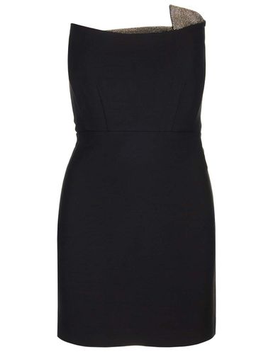 Strapless Wool Silk Mini Dress - Roland Mouret - Modalova