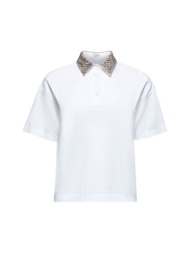 Sequin Polo Shirt - Brunello Cucinelli - Modalova