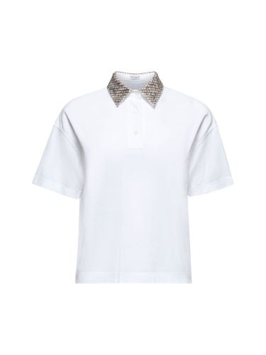 Sequin Polo Shirt - Brunello Cucinelli - Modalova