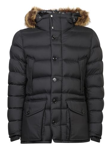 Moncler Cluny Black Parka Jacket - Moncler - Modalova