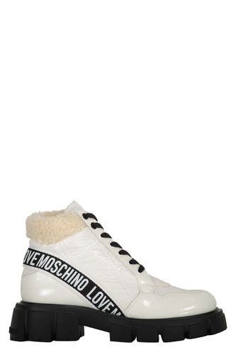 Love Moschino Lace-up Ankle Boots - Love Moschino - Modalova