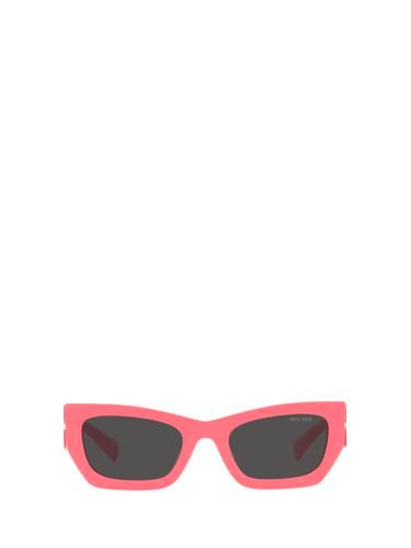 Mu 09ws Dark Pink Sunglasses - Miu Miu Eyewear - Modalova