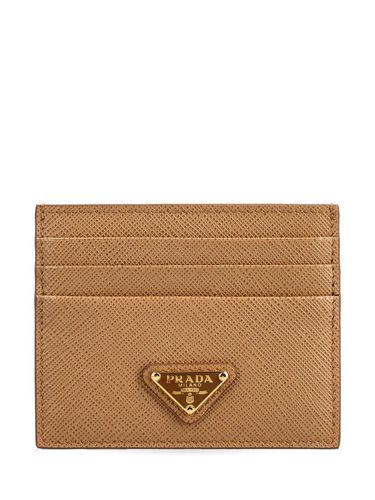 Prada Logo Plaque Card Holder - Prada - Modalova