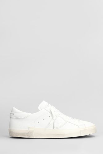 Prsx Low Sneakers In Leather - Philippe Model - Modalova