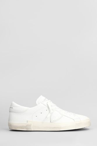 Prsx Low Sneakers In Leather - Philippe Model - Modalova