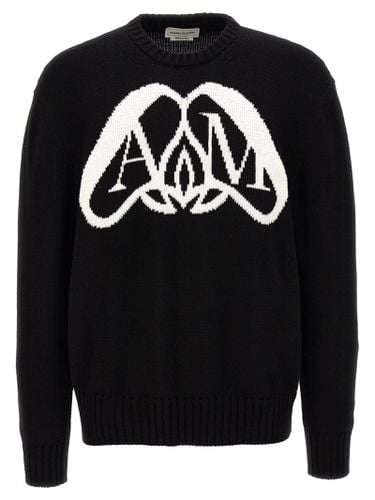 Alexander McQueen logo Seal Sweater - Alexander McQueen - Modalova